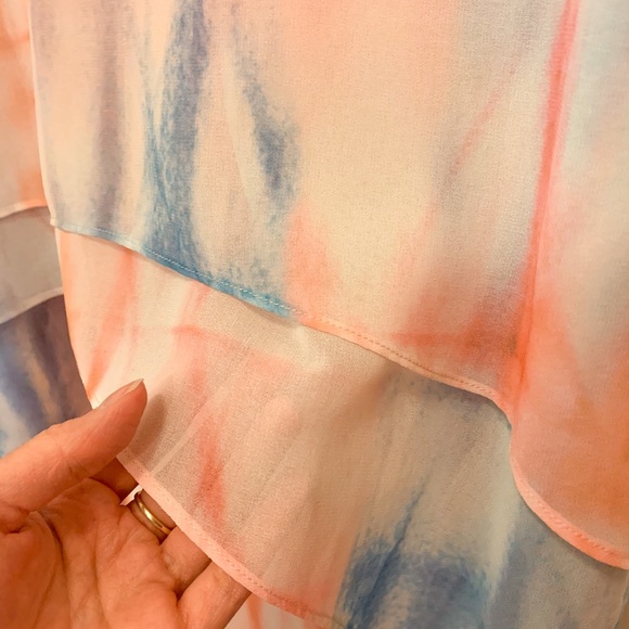 Gentle Fawn tie dye style cocktail dress - Picture 4 of 9